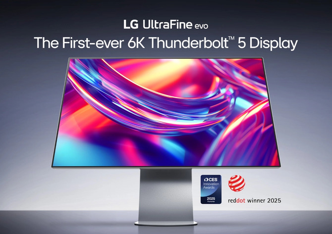 LG Ultrafine Evo Monitor скоро дебютирует в Польше. Black Matrix Nano IPS, разрешение 6K, Thunderbolt 5 и HDR