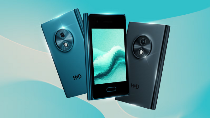 HMD Touch 4G – это по-настоящему миниатюрный смартфон. Он имеет 3,2-дюймовый экран и выглядит как... Nokia Asha 10-летней давности.
