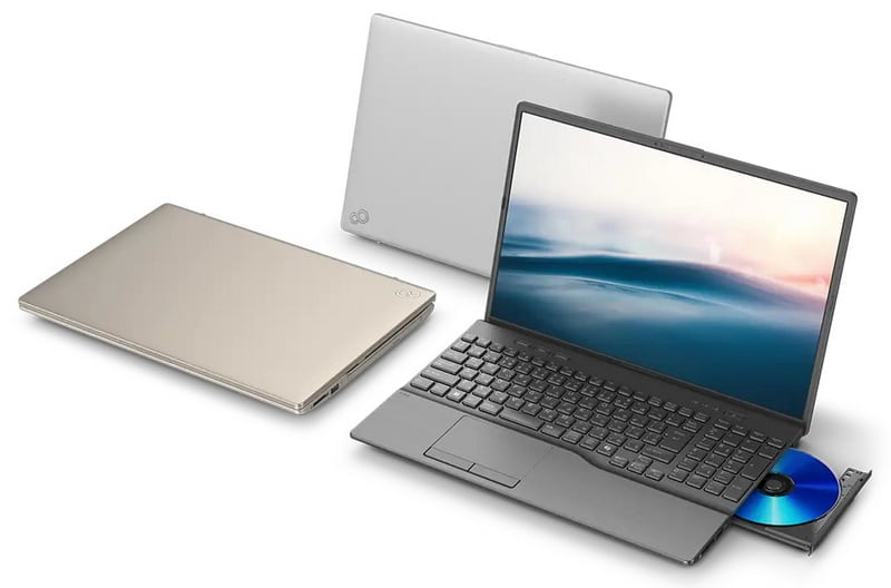 Взрыв из прошлого: Fujitsu выпускает ноутбук с приводом Blu-ray, Ryzen 7000 и Windows 11