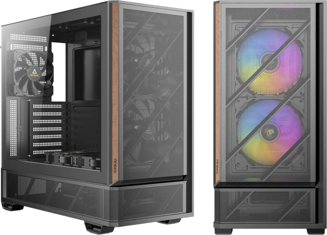 Antec P30 Air и Antec P30 ARGB — воздушные корпуса Mid Tower. Пять вентиляторов, стеклянная панель и немного дерева.