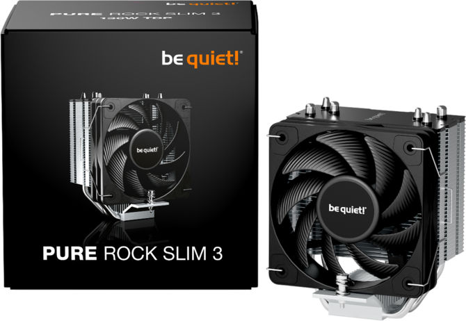Дебют be quiet! Pure Rock Slim 3: компактное и тихое воздушное охлаждение для процессоров Intel и AMD