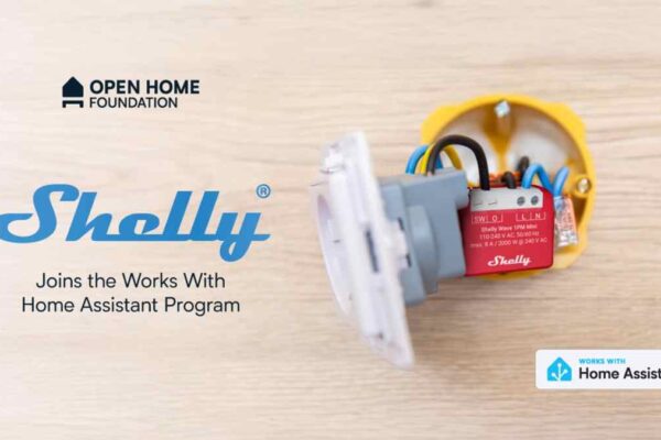 Пять устройств Shelly Z-Wave были официально сертифицированы как «Работают с Home Assistant».