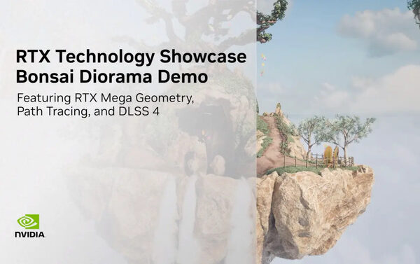 NVIDIA выпускает демо-версию Bonsai Diorama с мегагеометрией RTX и полной трассировкой пути в Unreal Engine 5.6.1