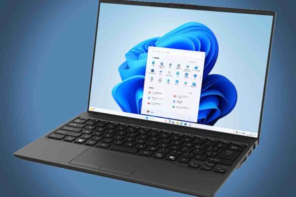 Fujitsu представила FMV UX-K3 — самый легкий ноутбук в мире весом всего 634 грамма