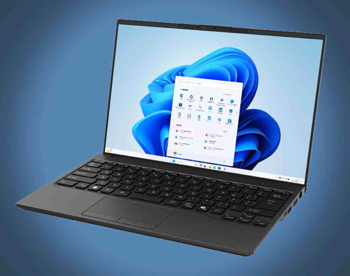 Fujitsu представила FMV UX-K3 — самый легкий ноутбук в мире весом всего 634 грамма