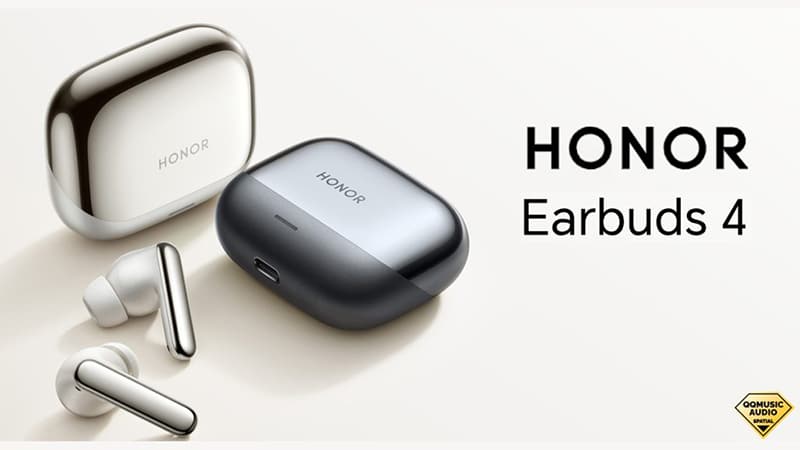 Honor представила беспроводные наушники Earbuds 4 с активным шумоподавлением до 50 дБ за 56 долларов.