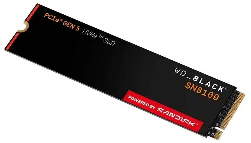 SanDisk выпускает версию своего лучшего игрового твердотельного накопителя емкостью 8 ТБ — WD_Black SN8100 за 1000 долларов