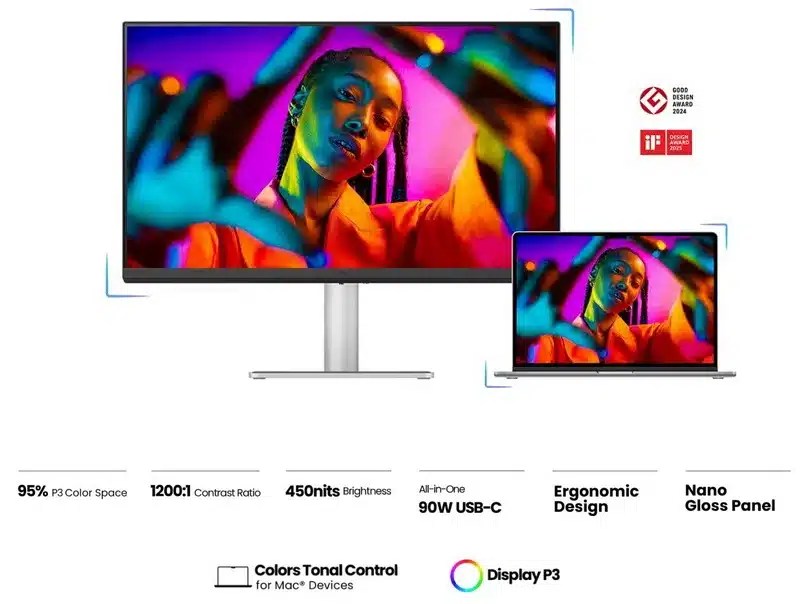 BenQ представила 27-дюймовые мониторы 4K для пользователей Mac и творческих профессионалов