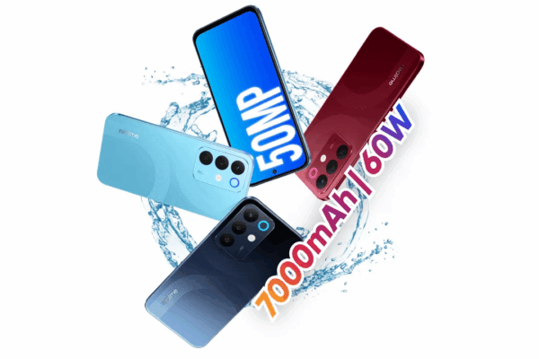 Доступный смартфон Realme 15x с экраном 144 Гц, защитой IP69 и батареей 7000 мАч за 200 долларов