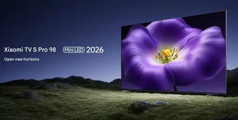 Xiaomi представила огромный 98-дюймовый светодиодный телевизор TV S Pro Mini с частотой обновления до 330 Гц за $1066