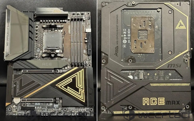 MSI MEG X870E ACE MAX — лучшая материнская плата, идеально подходящая для будущих чипов AMD Ryzen 9000 с памятью 3D V-Cache