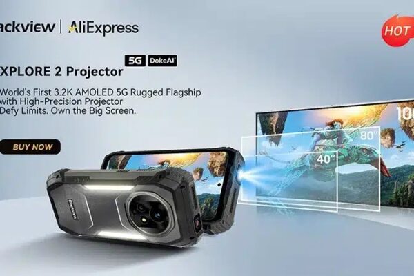 Blackview начинает продажи защищенного смартфона Xplore 2 Projector с проектором, умных часов W90 Pro и умных очков BV100