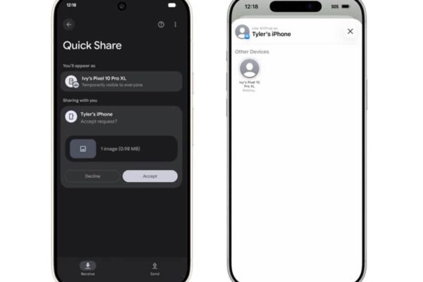 Android научился отправлять файлы напрямую на iPhone через AirDrop, но эта функция пока доступна не всем