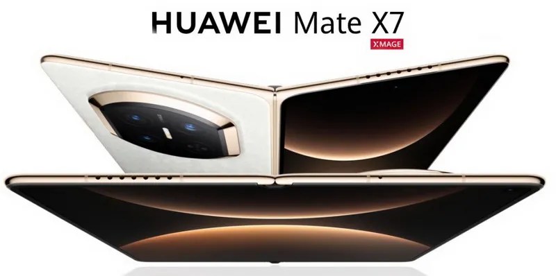 Huawei представила ультратонкий складной смартфон Mate X7 с большим 8-дюймовым дисплеем и флагманской камерой за $1830