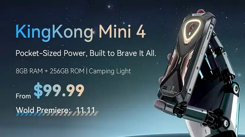 Cubot KingKong Mini 4: маленький, прочный телефон, превосходящий ожидания