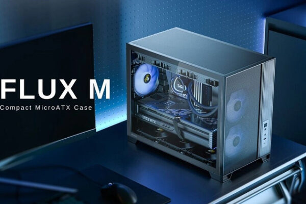 Antec FLUX M — небольшой корпус Micro ATX, по умолчанию оснащенный 6 вентиляторами. Воздушная модель со стеклянной стенкой.