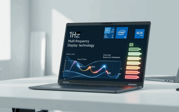 Intel и BOE разработали технологию 1 Гц для экранов ноутбуков. Это даст до 65 процентов. экономия энергии благодаря использованию ИИ
