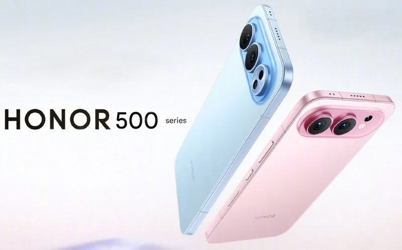 Представлены Honor 500 и Honor 500 Pro с дизайном, напоминающим iPhone Air, и аккумулятором емкостью 8000 мАч по цене 380 долларов.