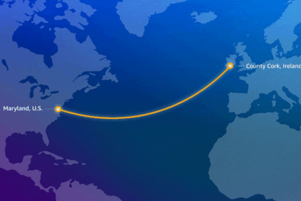 AWS проложит трансатлантический оптоволоконный кабель со скоростью 320 Тбит/с между США и Ирландией