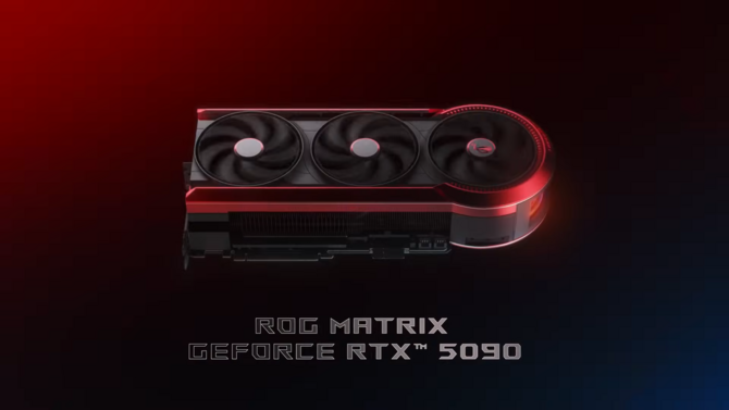 Видеокарта ASUS ROG Matrix RTX 5090 снова в продаже. Производитель утверждает, что речь шла о дополнительном времени для доработок.