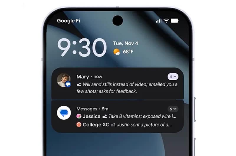 Уведомления AI скоро появятся на устройствах Pixel: Android 16 получит большое обновление функций AI
