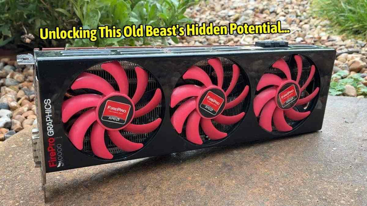 Легендарный AMD FirePro S10000: как видеокарта 2012 года справляется с современными играми после обновления