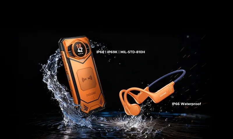 Защищенные смартфоны Doogee S200 VIP Edition и S200 X VIP Edition поставляются с открытыми наушниками BoneBeat Run.