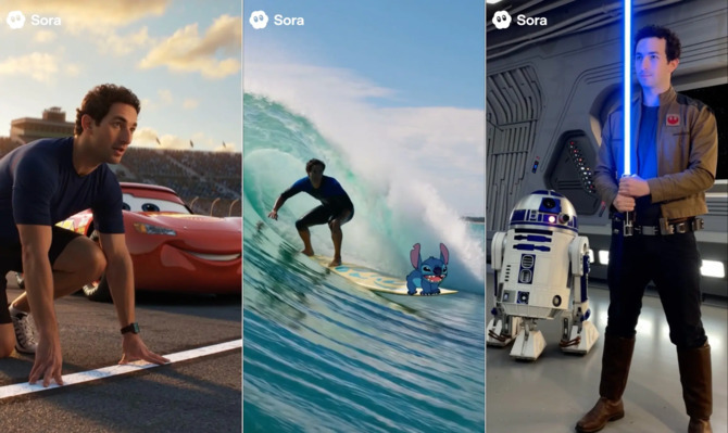 Дисней продает душу искусственного интеллекта. Инвестирует $1 млрд в OpenAI, а в Сору приедут 200 персонажей из Marvel, Pixar и «Звездных войн»