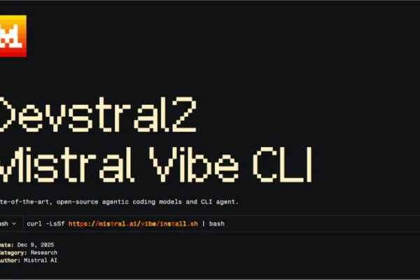 Mistral представляет семейство моделей Devstral 2 со 123 миллиардами параметров и инструментом CLI для программирования на естественном языке