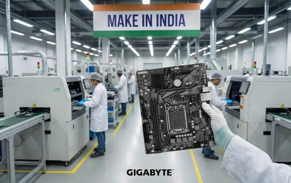 Gigabyte запускает местное производство в Индии. Материнские платы — первый шаг к расширению, затем ноутбуки и мониторы.