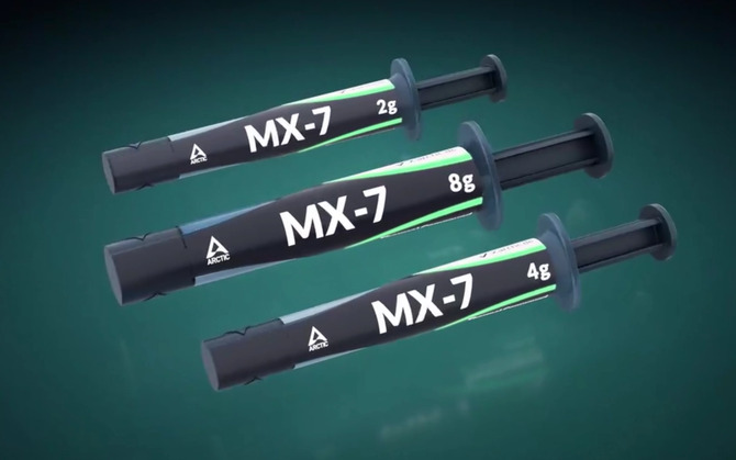 Arctic MX-7 — преемница популярной термопасты Arctic MX-6. Лучшие температуры и немного более высокие цены