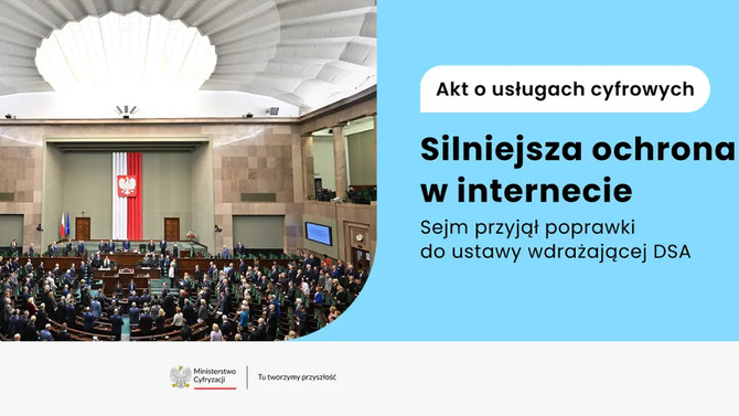 Польша завершает работу по реализации Закона о цифровых услугах. Блокировка контента под контролем суда, Национального совета по телерадиовещанию и UKE