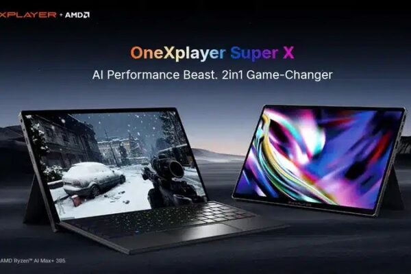 OneXPlayer представил Super X — игровой гибрид планшета и ноутбука с процессором AMD Ryzen AI Max+ 395 и жидкостным охлаждением