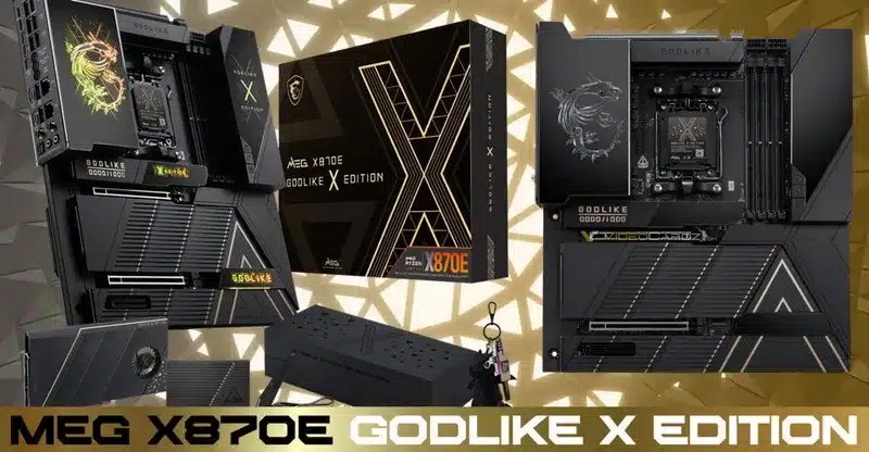 Материнская плата стоимостью 1300 долларов: MSI запускает продажи MEG X870E Godlike X Edition