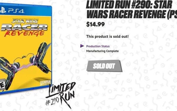 Физическая копия ключа для джейлбрейка Star Wars Racer Revenge PS5. Эта забытая игра 2002 года стоит до 400 долларов