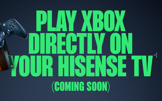 Облачные игры от Microsoft, то есть Xbox Cloud Gaming, появятся на Smart TV от Hisense в 2026 году.