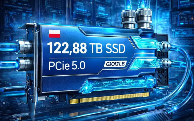 GOODRAM DC25F — новый твердотельный накопитель PCIe 5.0 впечатляющей емкости. 122,88 ТБ на одном носителе ЦОД