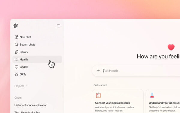 ChatGPT Health подключается к EHR и документации Apple Health. OpenAI выходит на рынок с 230 миллионами пользователей в неделю