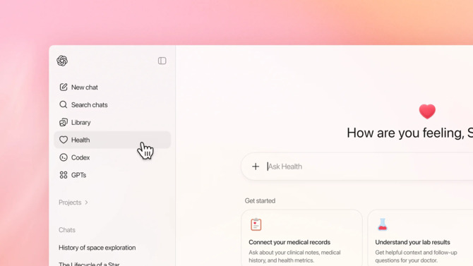 ChatGPT Health подключается к EHR и документации Apple Health. OpenAI выходит на рынок с 230 миллионами пользователей в неделю