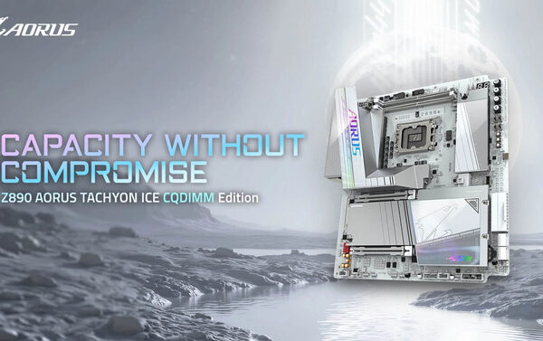 Gigabyte Z890 AORUS TACHYON ICE - представлена ​​материнская плата с поддержкой 256 ГБ оперативной памяти DDR5 7200 МТ/с