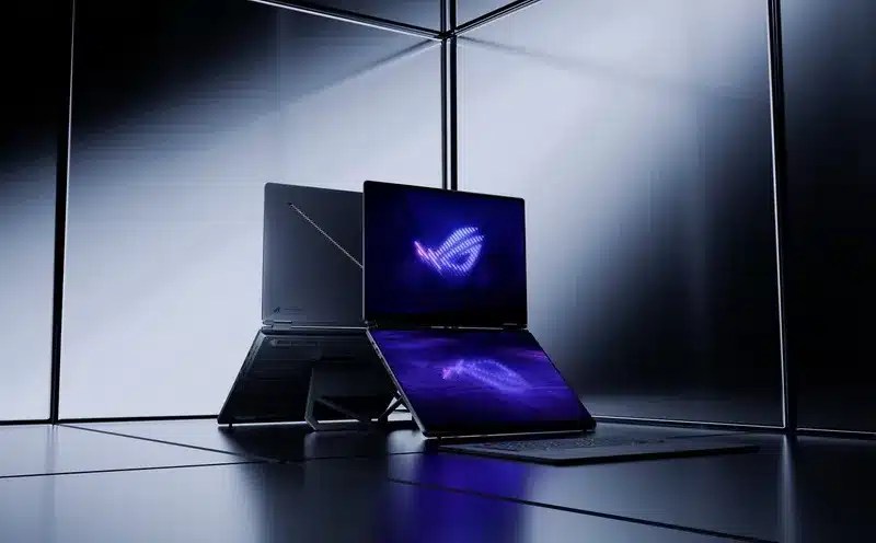 Asus представила игровой ноутбук ROG Zephyrus Duo с двумя 16-дюймовыми дисплеями и видеокартой GeForce RTX 5090
