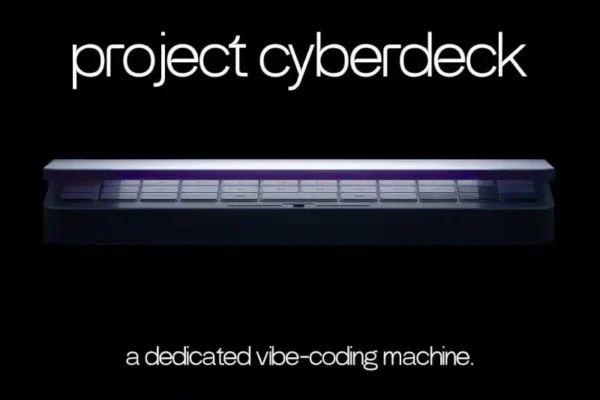 После неудачного AI-гаджета Rabbit готовит AI-ноутбук Cyberdeck к вайберкодированию