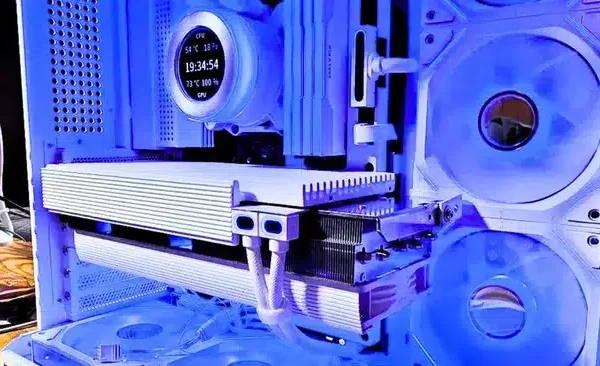 RTX 3080 с автоматическим охлаждением усилителя: падение температуры на 10°C