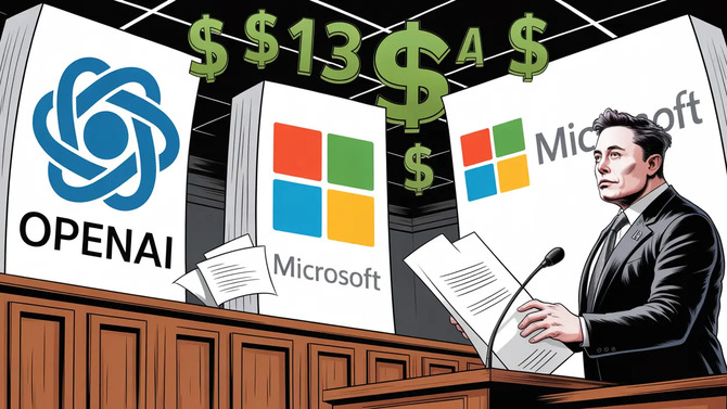 Илон Маск требует от OpenAI и Microsoft 134 миллиарда долларов. Абсурдная математика или обоснованное утверждение?