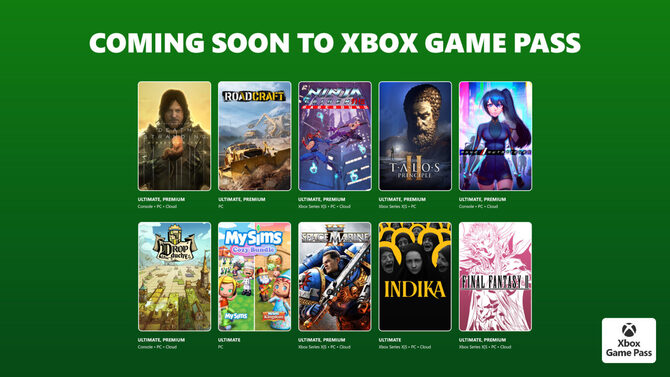 Xbox Game Pass — сильные релизы на рубеже января и февраля, включая Death Stranding и Warhammer 40,000: Space Marine 2