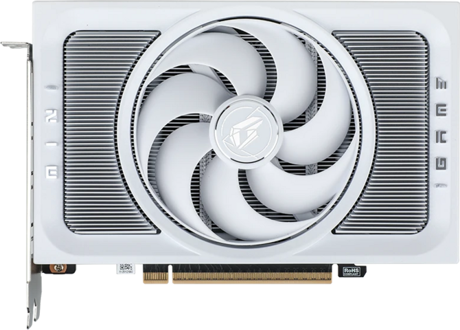 NVIDIA GeForce RTX 5070 в белой компактной версии от iGame. Видеокарта для небольших компьютеров