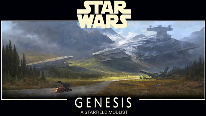 Star Wars Genesis — отличный мод для Starfield с отличным обновлением. 40 000 переписанных строк диалога и множество новых функций.