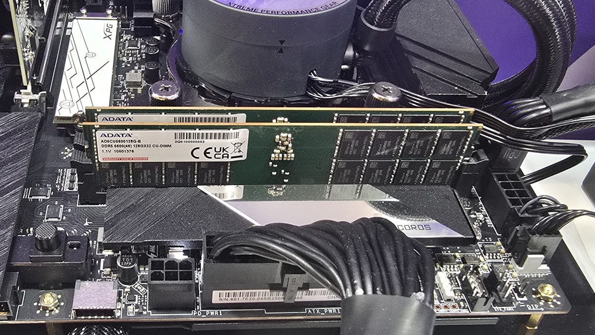 Adata и MSI представили «первые в мире» 4-диапазонные модули памяти DDR5 CUDIMM емкостью 128 ГБ