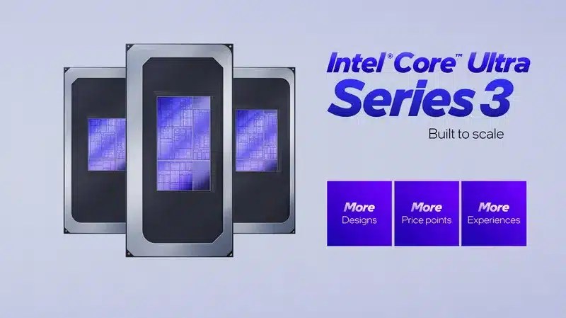 Intel представила мобильные процессоры Core Ultra Series 3 — самые энергоэффективные чипы x86 на сегодняшний день