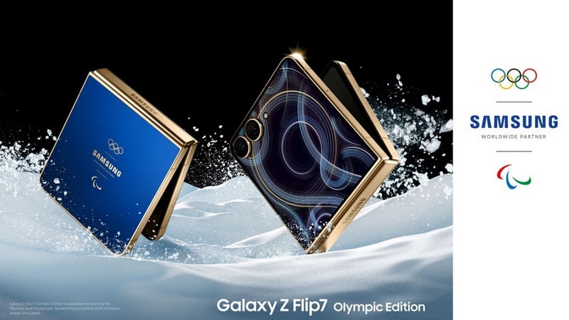 Samsung представила смартфон Galaxy Z Flip7 Olympic Edition, который не будет продаваться